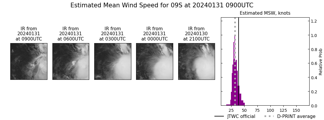 current 09S intensity image