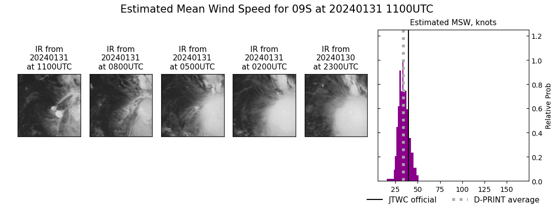 current 09S intensity image