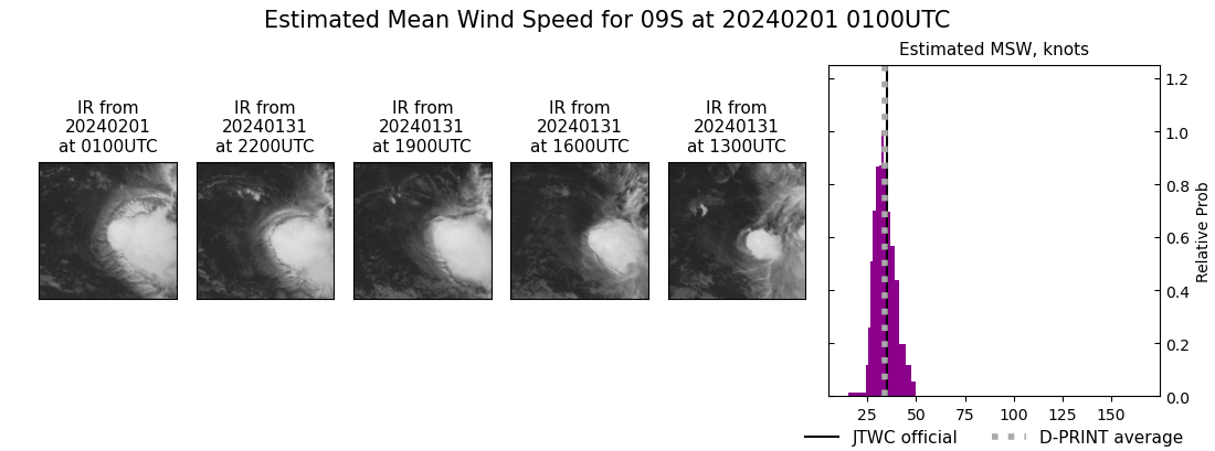 current 09S intensity image