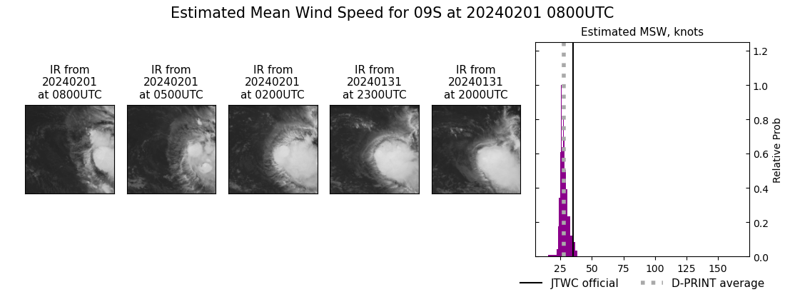 current 09S intensity image