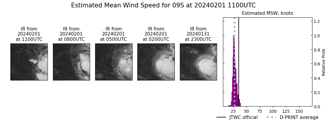 current 09S intensity image