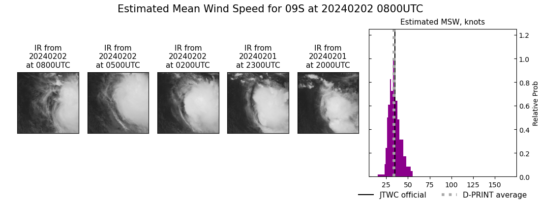 current 09S intensity image