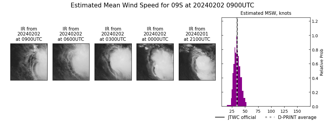 current 09S intensity image