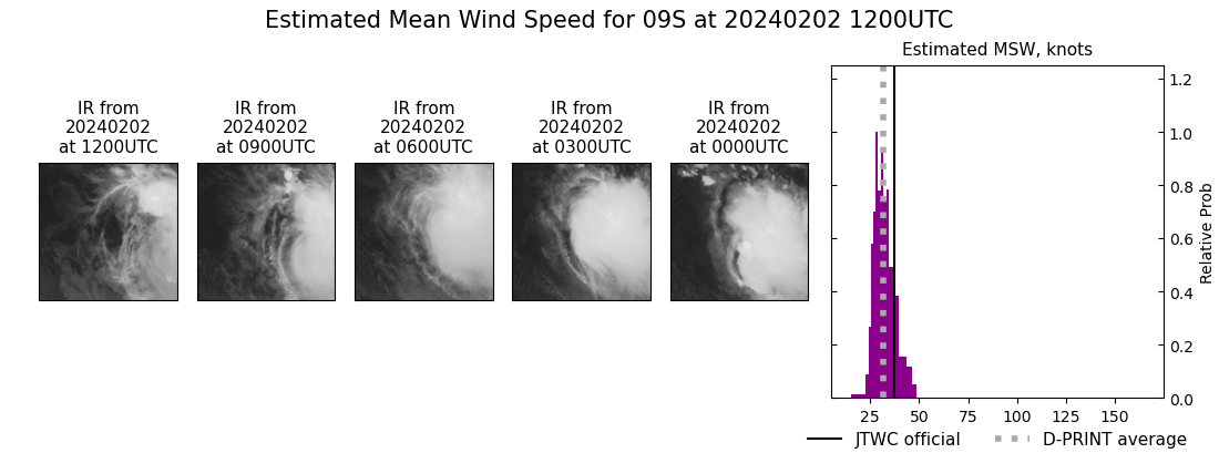 current 09S intensity image