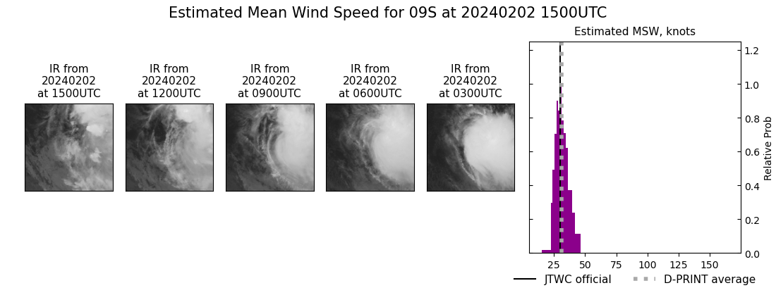 current 09S intensity image