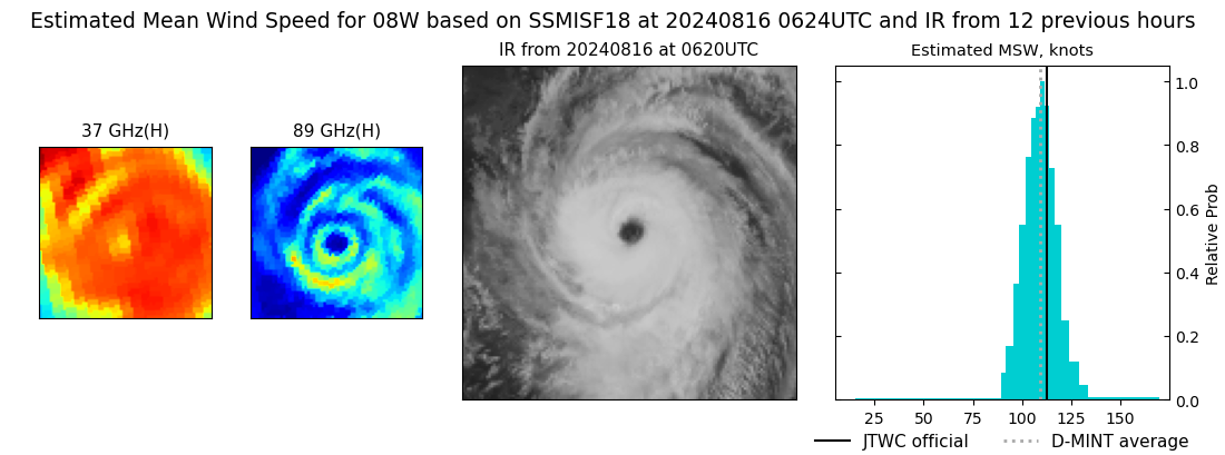 current 08W intensity image