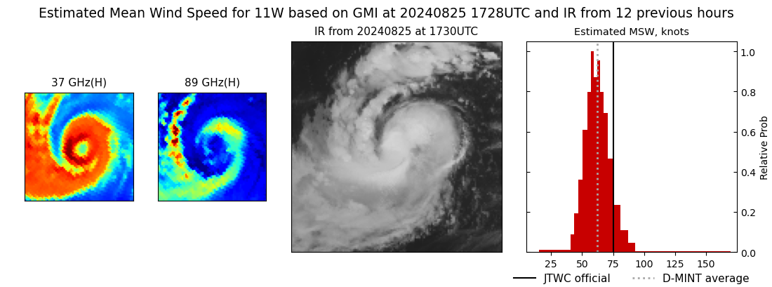 current 11W intensity image