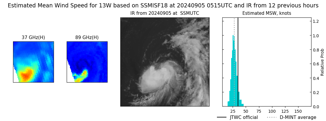 current 13W intensity image