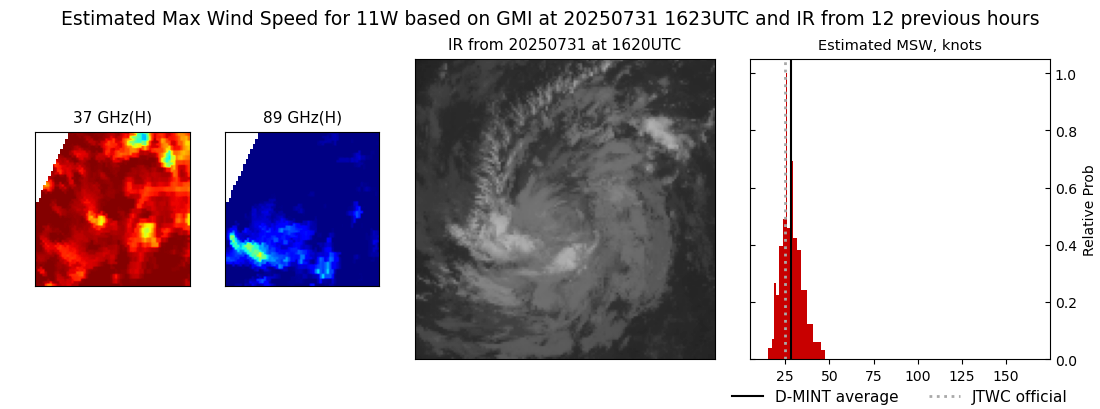 current 11W intensity image
