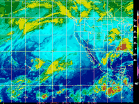 East Pacific Satellite Image