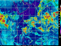 Indian Ocean Satellite Image